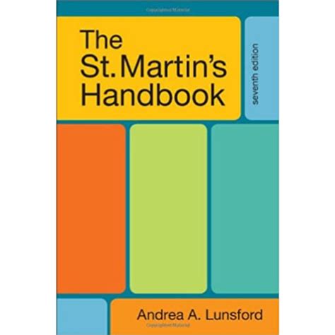 The st martins handbook 7th edition instructors copy. - Diana hacker reference guide 7th edition.