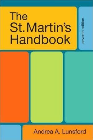 The st martins handbook 7th seventh edition text only. - Manuale dd 4th ed monster 3.