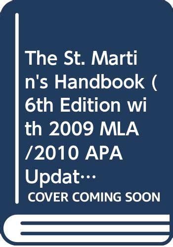 The st martins handbook with 2009 mla update. - Del arte de la guerra (clasicos del pensamiento) (clasicos).