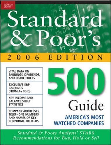 The standard poors 500 guide standard and poors 500 guide. - The oil and gas engineering guide.
