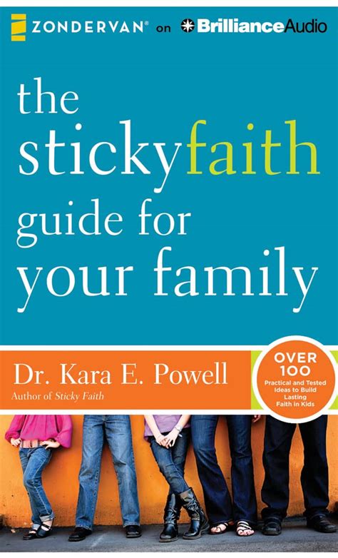 The sticky faith guide for your family by kara e powell. - Luna de miel alrededor del mundo.