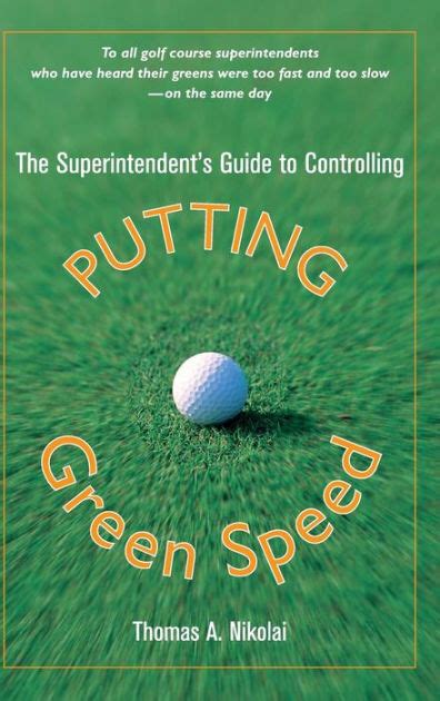 The superintendents guide to controlling putting green speed. - Il tuo manuale di trattamento del cancro al seno educare serie di biblioteche.