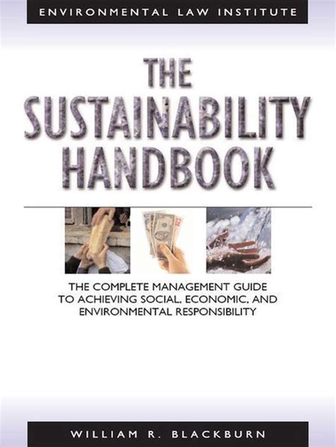 The sustainability handbook the complete management guide to achieving social economic and environmental responsibility. - Beyond survival a guide for business owners and their families.
