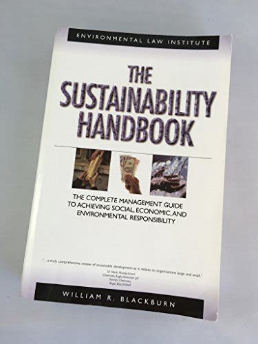 The sustainability handbook the complete management guide to achieving social economic environmental law institute. - Literarischen erscheinungen der letzten 5 jahre 1865-1869; 1870-1874.