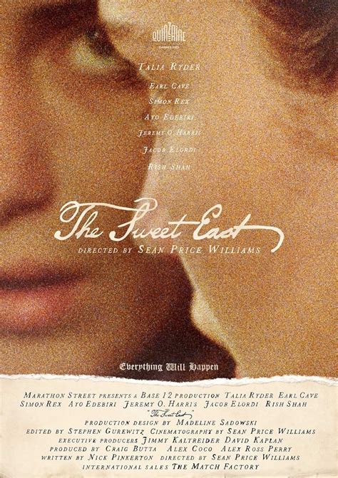 The sweet east where to watch. THE SWEET EAST is a picaresque journey through the cities and woods of the Eastern seaboard of the United States. Lillian, a high school senior from South Carolina, gets her first glimpse of the wider world on a class trip to Washington, D.C. Separated from her schoolmates, she embarks on a fractured road trip in search of America. 