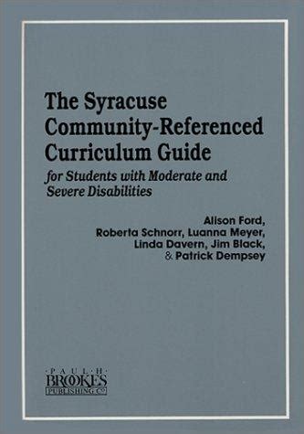The syracuse community referenced curriculum guide for students with moderate and severe disabilities. - Qué pasó el 21 de febrero?.