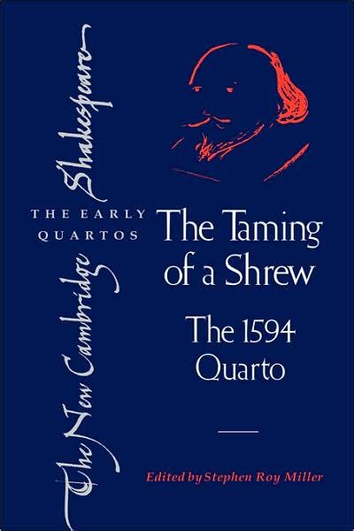 The taming of a shrew the 1594 quarto. - Drew, dorion, duplessis contre le canada français.