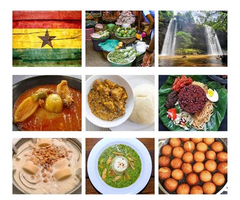 The ten regions in Ghana and their popular dishes