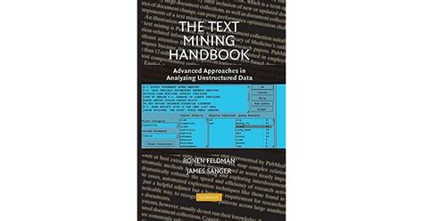 The text mining handbook the text mining handbook. - Nec itr 8d 3 phone manual.