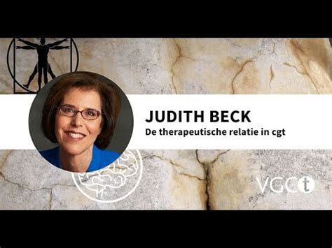 The therapeutic relationship in CBT - Judith Beck - YouTube