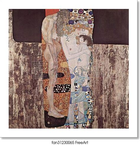 The Three Ages of Woman is one of the most famous paintings by world-famous Austrian artist Gustav Klimt (1862 - 1918). It's one nude painting created in 1905.. 