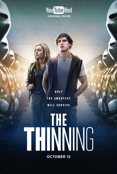 The Thinning series is rated TV-14 and is intended for a teenage audience. Parental discretion is advised as it contains themes of violence, suspense, and dystopian settings. How would you describe the genre of The Thinning series? The Thinning series is a mix of various genres, including Action, Drama, Horror, Thriller, and Science Fiction.. 