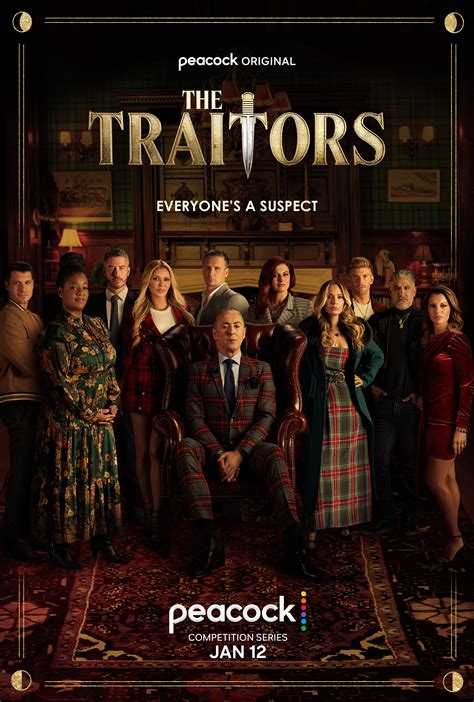The traitors tv show. A reality TV show where contestants play a murder mystery game at a Scottish castle. Hosted by Alan Cumming, the show features famous faces and everyday Americans … 