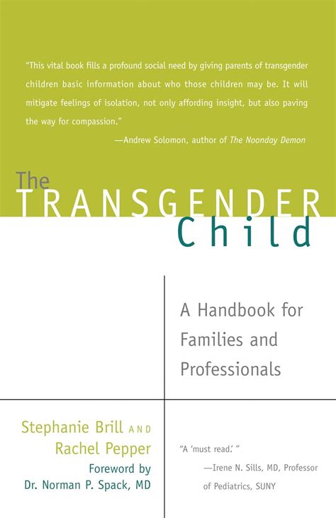 The transgender child a handbook for families and professionals stephanie brill. - Dell inspiron one 2320 quick start guide.