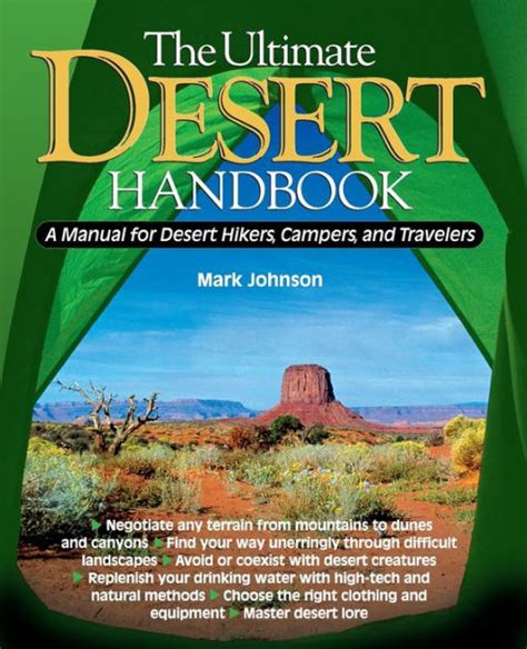 The ultimate desert handbook by g mark johnson. - 760 terex repair and parts manual.