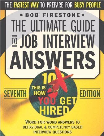 The ultimate guide to job interview answers 2012. - Manual de aire acondicionado portátil haier 9000 btu.