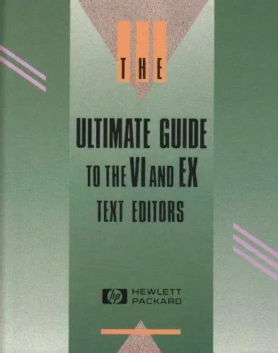 The ultimate guide to the vi and ex text editors gender in writing. - Supplemento á gazeta n.o 17. de quarta feira 28 de fevereiro. rio de janeiro.