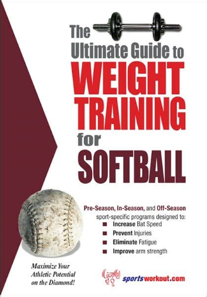 The ultimate guide to weight training for softball by rob price. - Nbpts assessment center ea ela study guide.