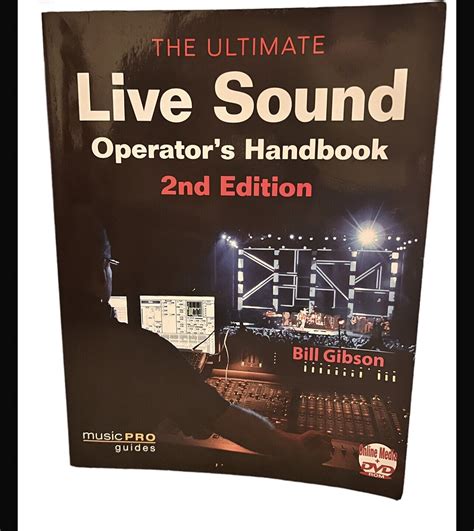 The ultimate live sound operators handbook book dvd music pro guides. - Planung und evaluierung von infrastrukturprojekten in entwicklungsländern.