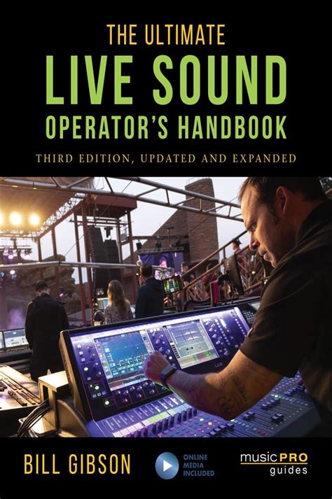 The ultimate live sound operators handbook. - The no rules handbook for writers know the rules so you can break them.