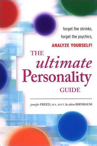 The ultimate personality guide by jennifer freed. - Briggs and stratton 42a707 motor handbuch.