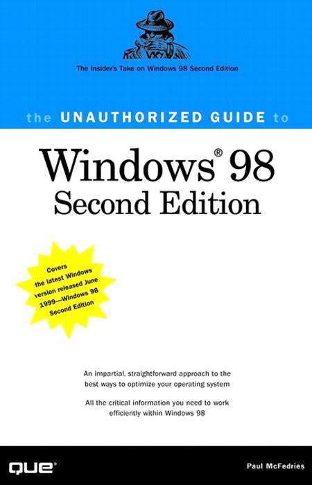 The unauthorized guide to windows 98 2nd edition. - Yamaha bw200 big wheel full service repair manual 1985 1989.