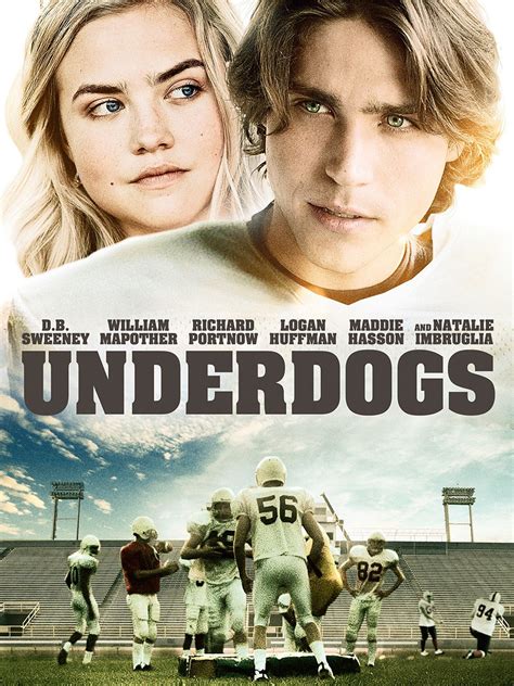 Underdogs is a heartwarming family movie about a group of misfits who form a soccer team and challenge the local bullies. Starring Richard Portnow, D.B. Sweeney, Charles Carver and Maddie Hasson .... 