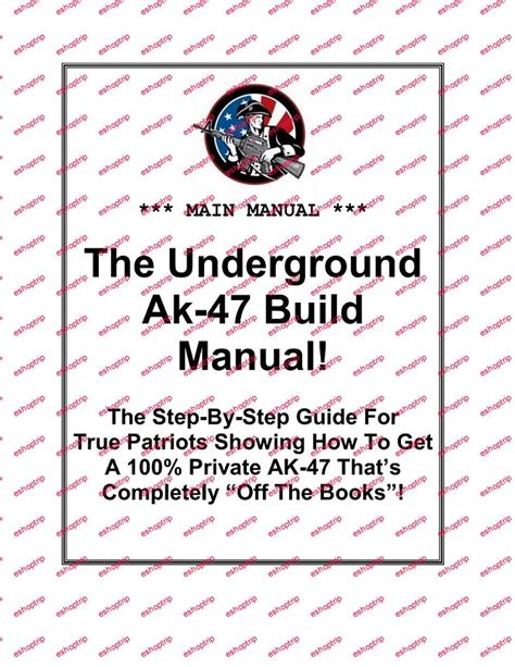 The underground ak 47 build manual. - Xerox engineering copier 2510 parts manual.