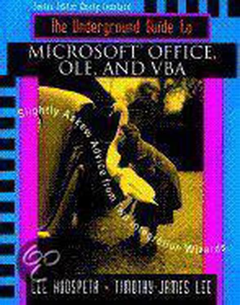 The underground guide to microsoft office ole and vba slightly askew advice from two integration. - Denon avr 2307ci avr 2307 avr 887 service manual.