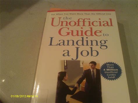 The unofficial guide to landing a job by michelle tullier. - 2 cycle weed eater repair manual.