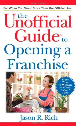The unofficial guide to opening a franchise by jason r rich. - Download final fantasy xv the complete official guide.