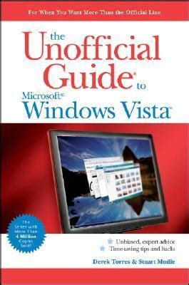 The unofficial guide to windows vista by derek torres. - 82 virago 920 manuale di servizio.