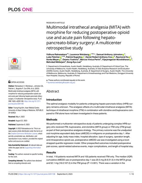 The use of orbital morphine for postoperative analgesia in …