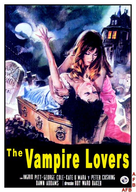 The vampire lovers parents guide. The twist on this tale is that, instead of sucking blood from her victims, the vampire sucks the life force out of peoples' genitals. As such, there are several sexual acts, including oral sex between a man and woman and between two women. A man is shown in a bathroom fully nude, his butt and penis visible. 