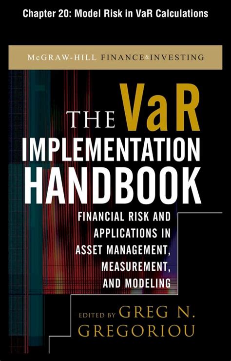 The var implementation handbook chapter 10 value at risk based stop loss trading. - Handbuch für new holland 270 ballenpresse.