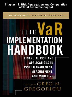 The var implementation handbook chapter 12 risk aggregation and computation of total economic capital. - Java software solutions 7th edition solutions manual.