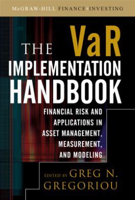 The var implementation handbook chapter 9 computational aspects of value at risk. - Solutions manual for i recursive methods in economic dynamics i.