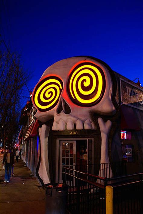 The vortex in atlanta. The idea is that everything got sucked into The Vortex. The Little 5 Points Vortex is more fun to go to because you have to enter the restaurant through a gigantic skull. However, that location is smaller and thus … 
