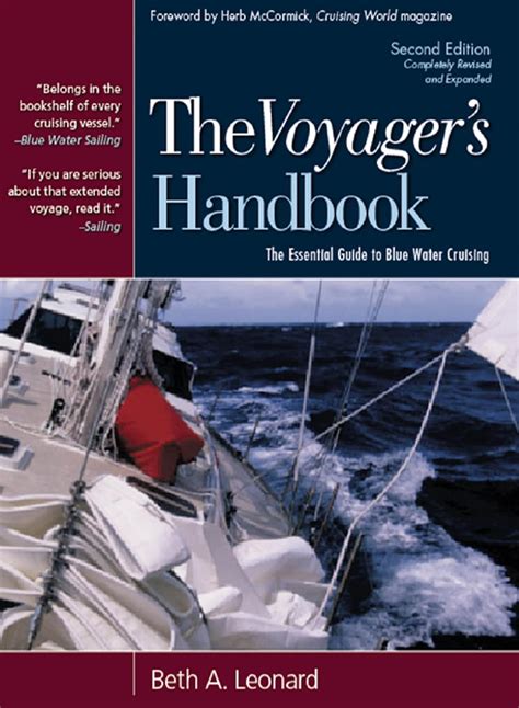 The voyager s handbook the essential guide to bluewater cruising. - Arien und gesänge aus baldrian und rosa.