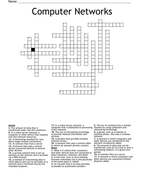 The wall network crossword clue. Here is the answer for the crossword clue SNL network featured on December 31, 2005 . We have found 40 possible answers for this clue in our database. ... NBCTV “SNL” network (5) Wall Street Journal : Aug 28, 2020 : 3% REE Drummond on the Food Network (3) 3% PETE SNL Comic Davidson (4) 3% ... 