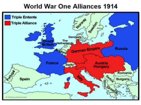 The was the alliance of germany weegy. The alliance system used during World War I O C. The way that World War I was a war of attrition O D. The psychological trauma of soldiers who fought in the trenches 