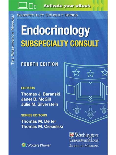 The washington manuali 1 2 endocrinology subspecialty consult the washington manuali 1 2 subspecialty consult series. - Iserson s getting into a residency a guide for medical students 7th edition.