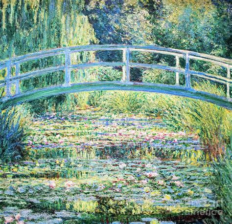 The Water-Lily Pond (1899) de Claude MonetThe National Gallery, London Curiosamente, lo que Monet consideraba su "mayor obra de arte" no era uno de sus cuadros, sino los espectaculares jardines que creó en su casa de Giverny.. 