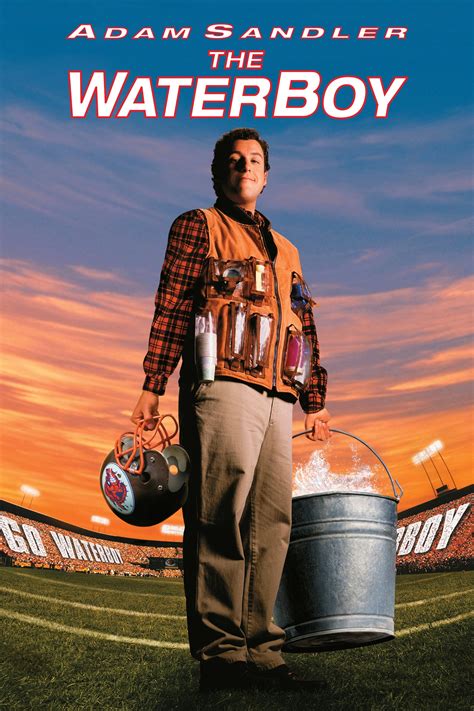 The waterboy. The Waterboy 1998 A waterboy for a college football team discovers he has a unique tackling ability and becomes a member of the team.Director: Frank CoraciWr... 