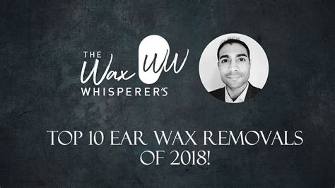 The wax whisperer youtube. To purchase Cl-ear Olive Oil Ear Spray please visit: https://www.clearwax.co.uk/product-category/public/Visit our Clearwax - Ear Wax Removal Specialists YouT... 