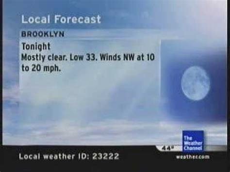 The weather channel brooklyn. Weather in Brooklyn, New York, USA. Time/General. Weather. Time Zone. DST Changes. Sun & Moon. Weather Today Weather Hourly 14 Day Forecast Yesterday/Past Weather Climate (Averages) Now. 47 °F. … 