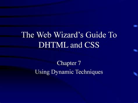 The web wizards guide to dhtml and css. - Zjawiska patologii społecznej a sankcje społleczne i prawne.