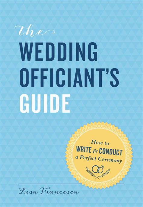 The wedding officiants guide how to write and conduct a perfect ceremony. - Il manuale oxford di tucidide manuali oxford.