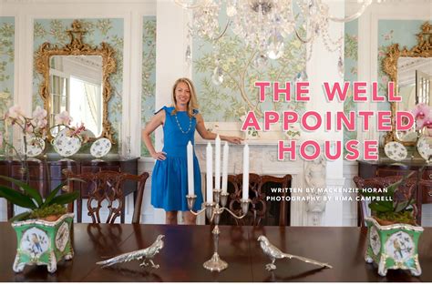 The well appointed house. The Well Appointed House - Luxuries for the Home. The choice of top interior designers and celebrities, the site features tradtional & luxury home decor for every room of the house. Furniture, decorative accessories, lighting, pet goods, … 