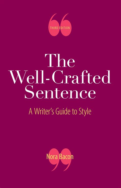 The well crafted sentence a writer s guide to style. - Como o vento descido pelas ribeiras.